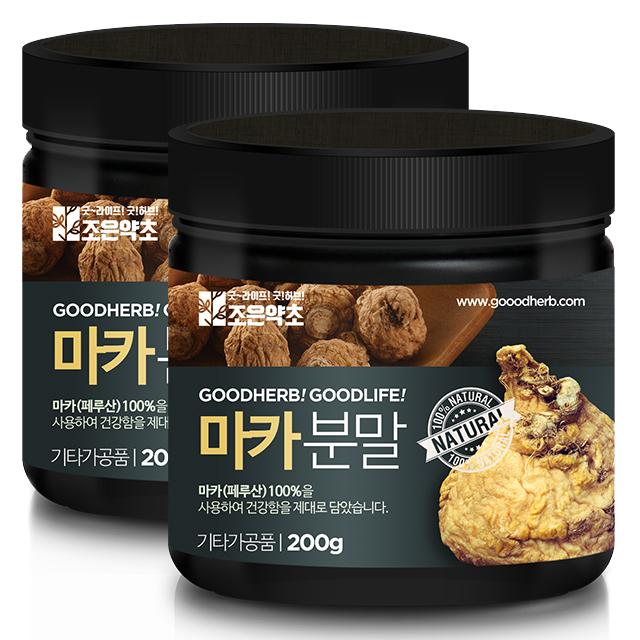 조은약초 마카가루, 200g, 2개