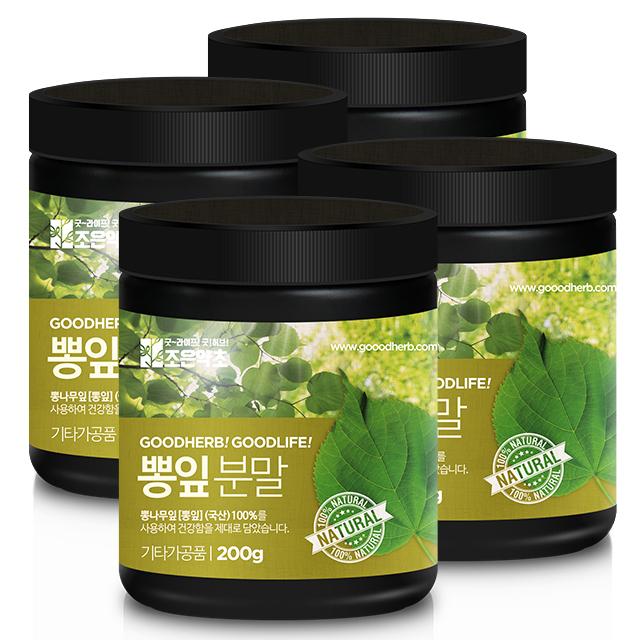 조은약초 뽕잎가루, 200g, 4개