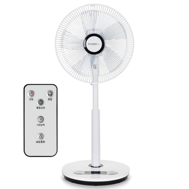 대웅모닝컴 초미세풍 발터치 리모컨 선풍기 DWF-KL140C