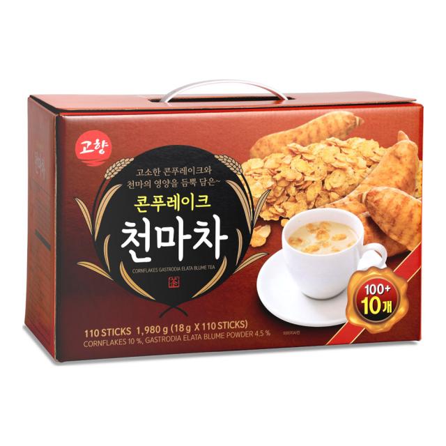 고향 콘푸레이크 천마차, 18g, 110개입