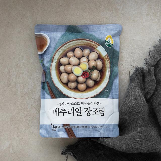풍요한 아침 메추리알 장조림 1000g 1개