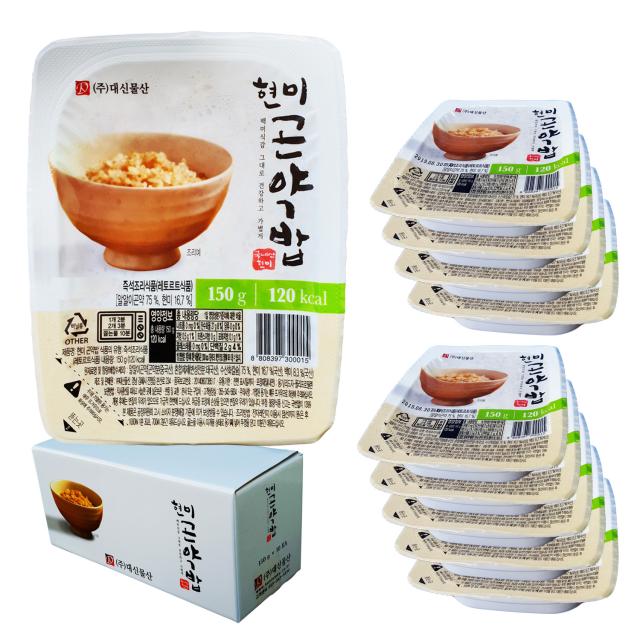 대신곤약 즉석 현미곤약밥, 150g, 10개