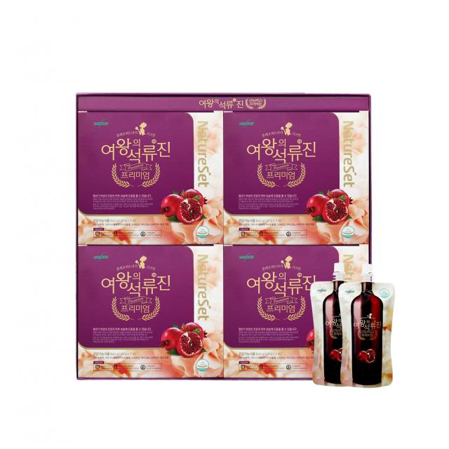 네이처셋 여왕의 석류진 프리미엄 가르시니아 + 쇼핑백, 120g, 28개