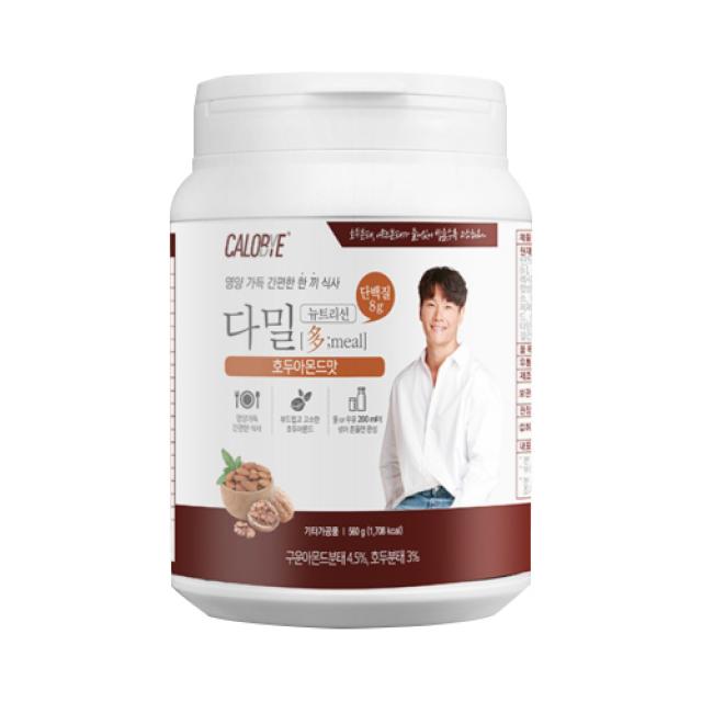 칼로바이 다밀 뉴트리션 단백질쉐이크 호두아몬드맛, 560g, 1개