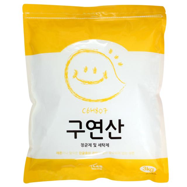 소다스쿨 구연산 3kg 1개