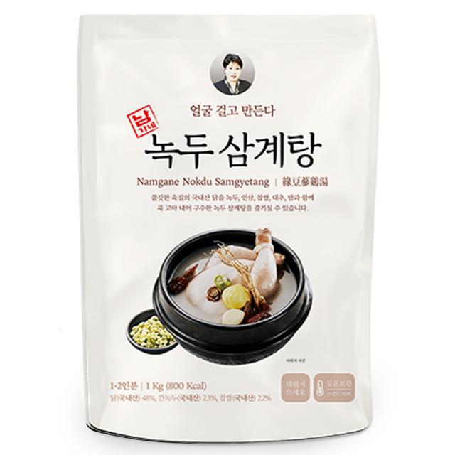 남가네설악추어탕 녹두 삼계탕, 1kg, 1개