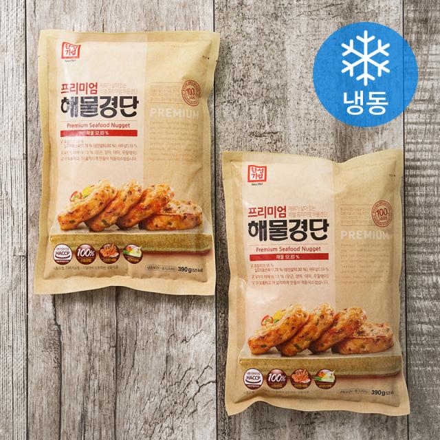 한성기업 프리미엄 해물경단 (냉동), 390g, 2개