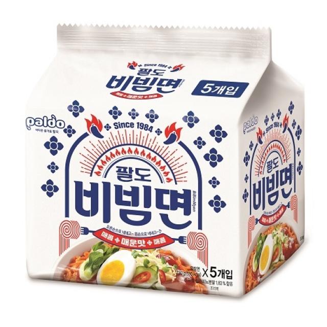 팔도비빔면 매운맛 130g, 5개