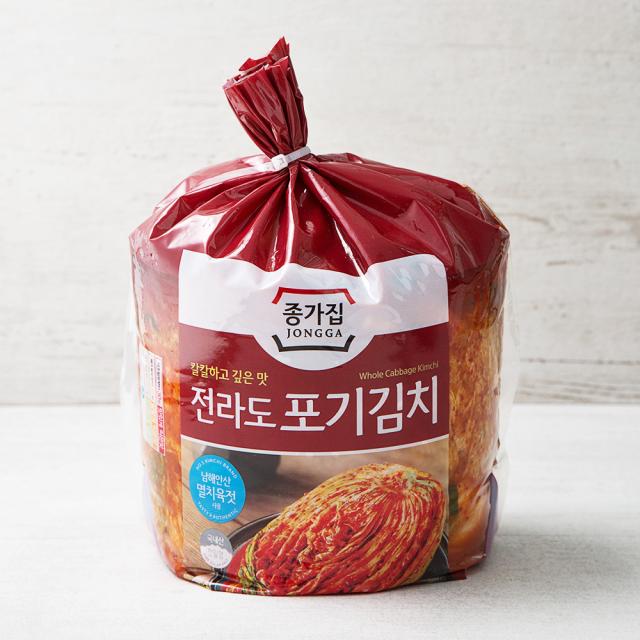 종가집 전라도 포기김치 3.3kg 1개