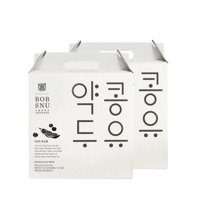 밥스누 오리지널 약콩두유 190ml 32개
