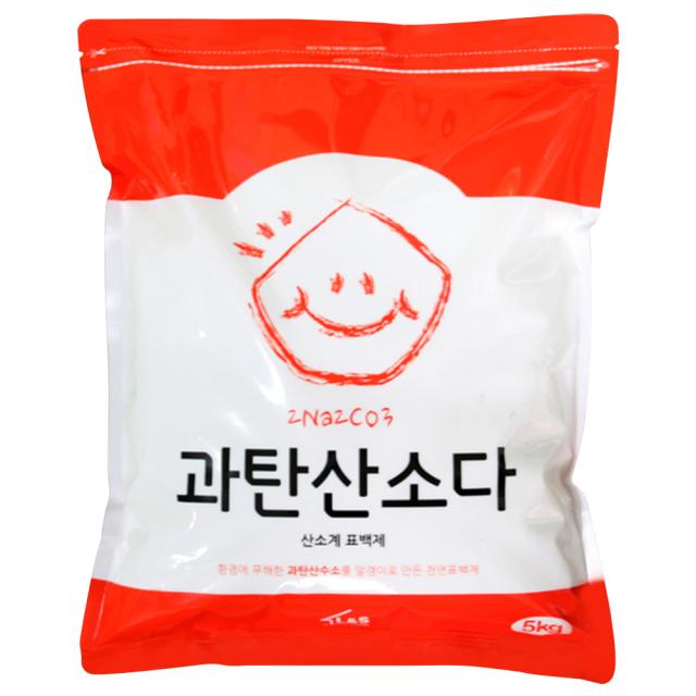 소다스쿨 산소계 표백제 과탄산소다 대용량 5kg 1개