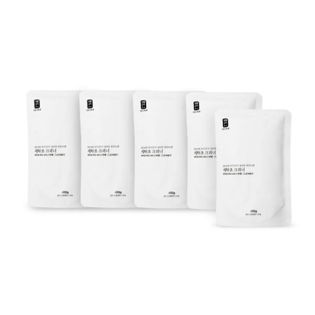 생활공작소 세탁조 크리너 450g 5개