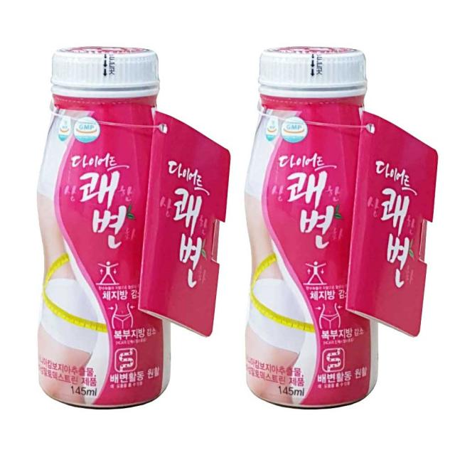 다이어트 상쾌한변화 쾌변음료, 2개, 145ml