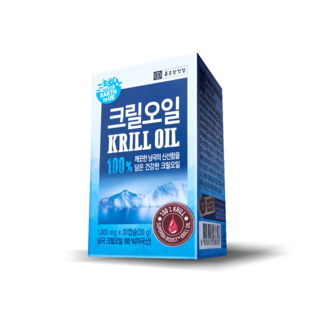 종근당건강 어스투어스 크릴오일, 30g, 1개