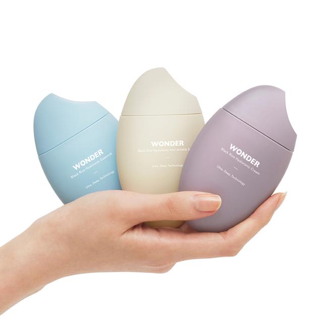 원더 블랙라이스 히알루로닉 기초스킨케어 3종세트, 1세트