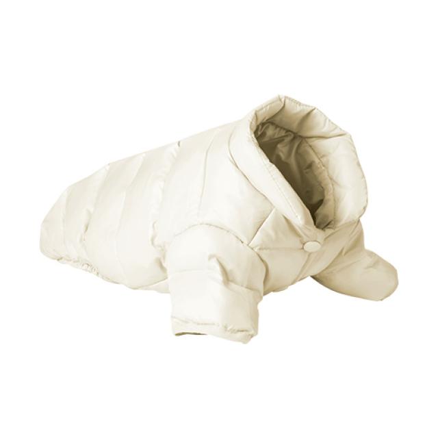 벨라펍스 초경량 강아지 패딩, 아이보리