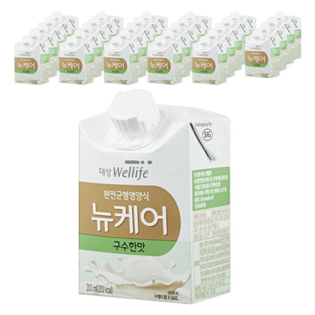 대상웰라이프 뉴케어 구수한맛 완전균형영양식 200ml 30개
