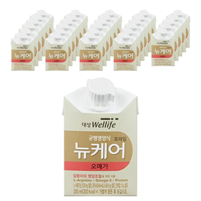 대상웰라이프 뉴케어 오메가 암환자영양식 200ml 30개