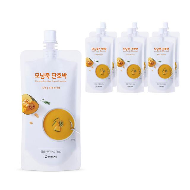 인테이크 모닝죽 단호박 즉석죽 130g 7개
