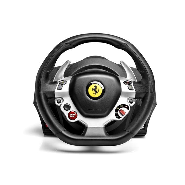 트러스트마스터 TX Racing Wheel Ferrari 458 에디션 레이싱 휠, FERRARI 458 ITALIA EDITION FORCE FEEDBACK, 1개