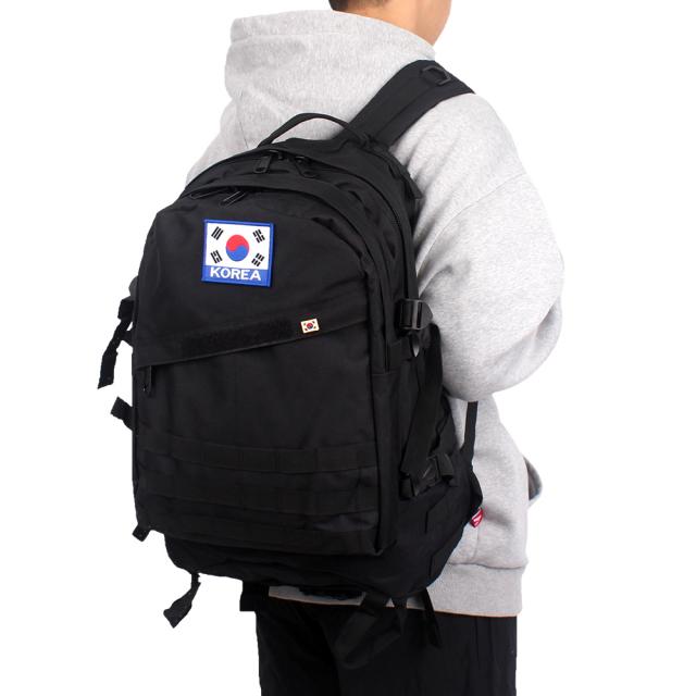 데일리 보급형 군인가방 40L + 태극기 약장 + 태극기 뱃지(소)