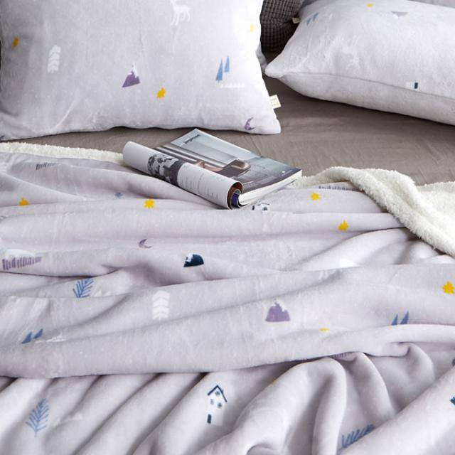 바니루이스 달곰 극세사 담요, 그레이