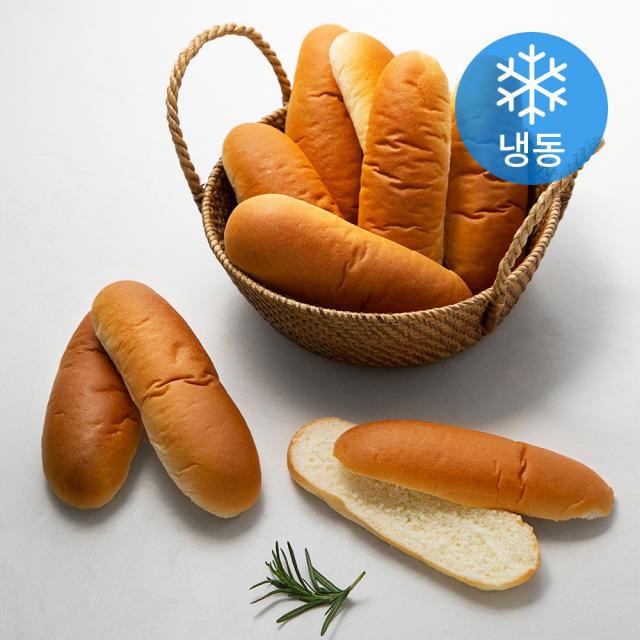 신라명과 수제 핫도그용빵 냉동 50g 20개입