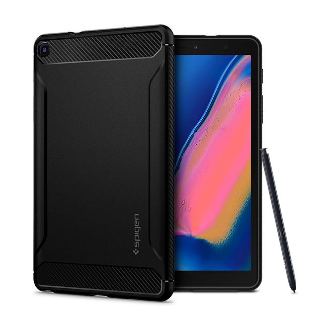 슈피겐 2019 태블릿PC 케이스 + S펜 러기드아머 ACS00048, 매트블랙