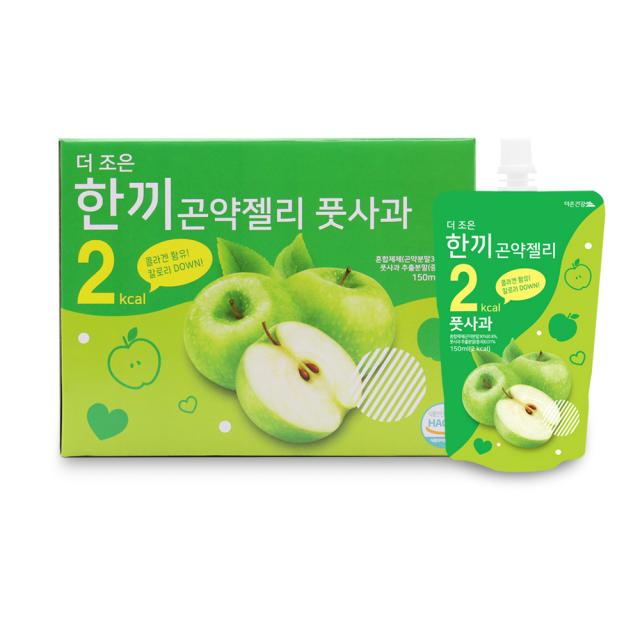 더 조은 한끼 곤약젤리 풋사과 150ml 30개