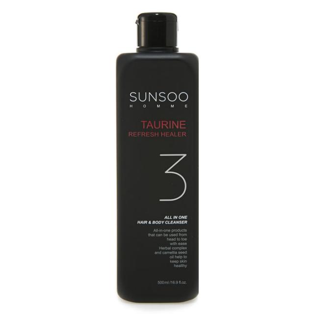 선수 3 타우린 리후레쉬 힐러 바디워시, 500ml, 1개