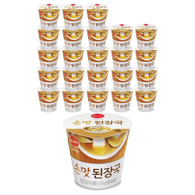 오테이스트 손맛 된장국 5.9g 24개