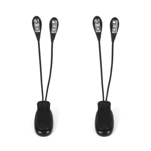 북라이트 2 Head 4 Led 조명 2p 블랙