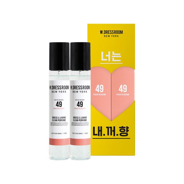 더블유드레스룸 너는내꺼향 드레스퍼퓸 S2 150ml, No 49 피치블러썸, 2개