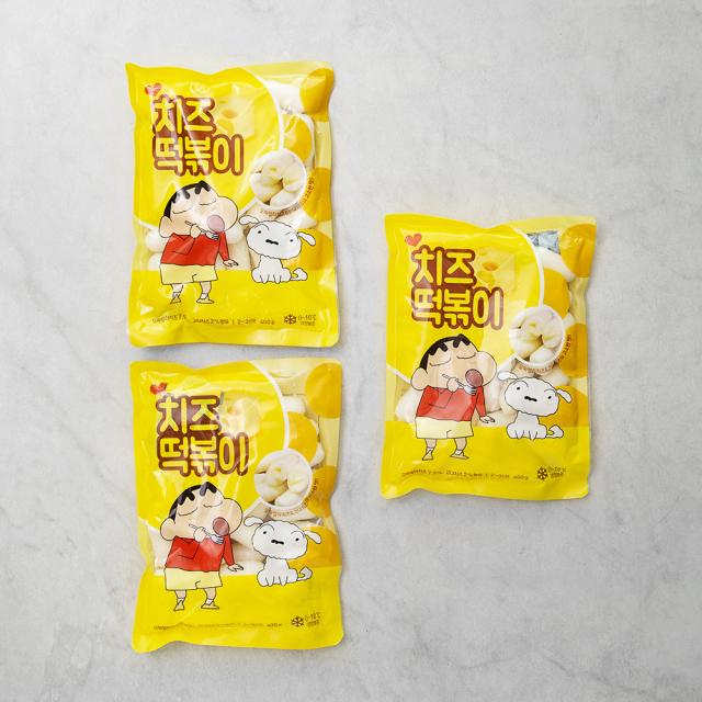 치즈떡볶이, 400g, 3개
