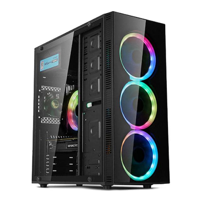 포유컴퓨터 게이밍 조립PC IGA-M1207 (9세대 i7-9700F WIN미포함 16GB SSD240GB RTX2060 SUPER 8GB), IOF-M1207, 기본형