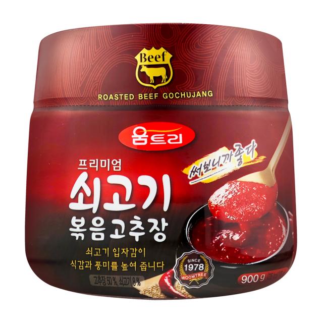 움트리 프리미엄 쇠고기볶음 고추장, 900g, 1개