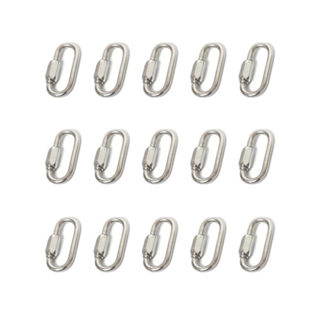 철물바다 스텐퀵링크 3.5mm, 15개