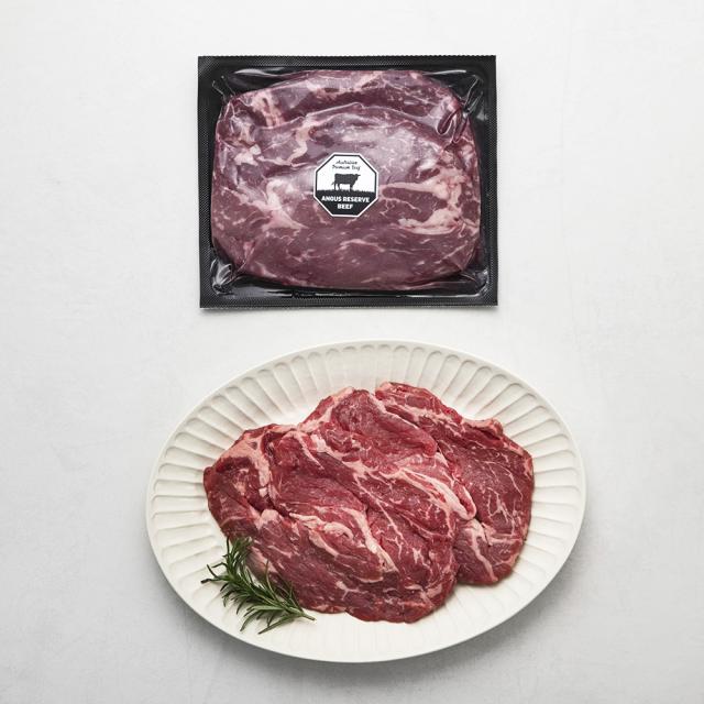 쉐프 파트너 호주산 블랙앵거스 척아이롤 구이용 (냉장), 400g, 1개