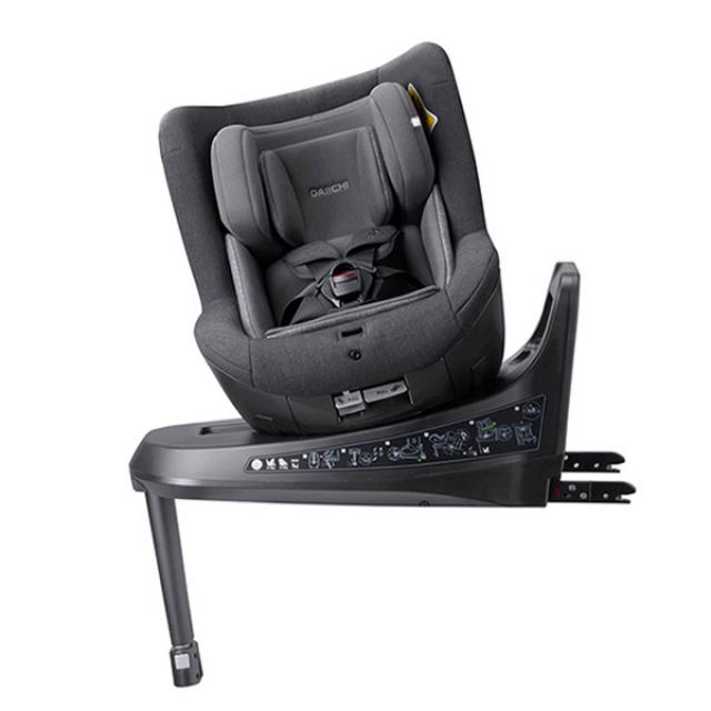 다이치 원픽스360 ISOFIX 카시트 회전형 + 썬바이저 세트, 모던 차콜
