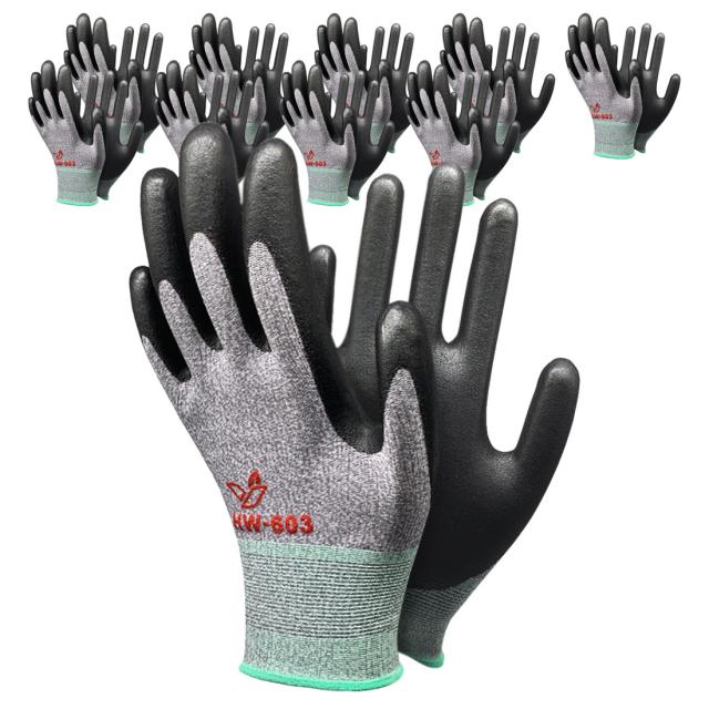 클로버 Nbr 안전장갑 Hw603 10개