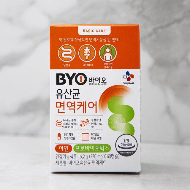 BYO 유산균 면역케어, 60정, 1개