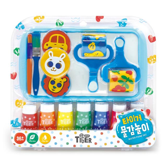마이리틀타이거 물감 놀이 세트 7색