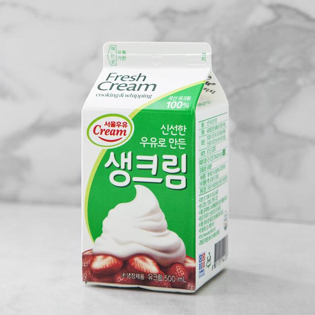 서울우유 생크림 500ml 1팩