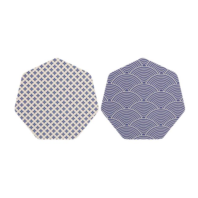 푸른 마감스티커 5.5 x 5.5cm, 혼합색상, 100개