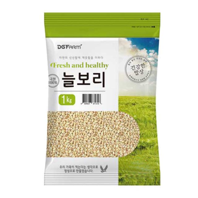 대구농산 건강한 밥상 늘보리 1kg 1개