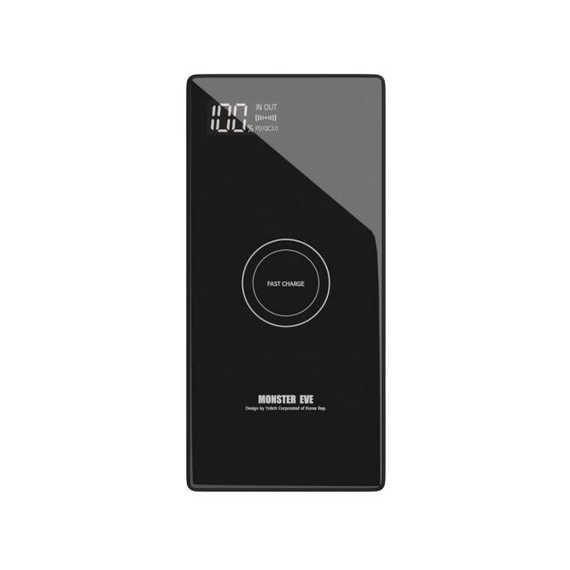 요이치 몬스터 이브 고속무선 보조배터리 20000mah Yb K20000 블랙