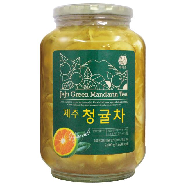 다미즐 제주 청귤차, 2kg, 1개