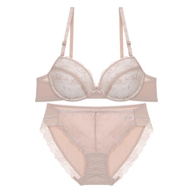 아이앤비 노와이어 리프팅 브라 + 팬티 세트