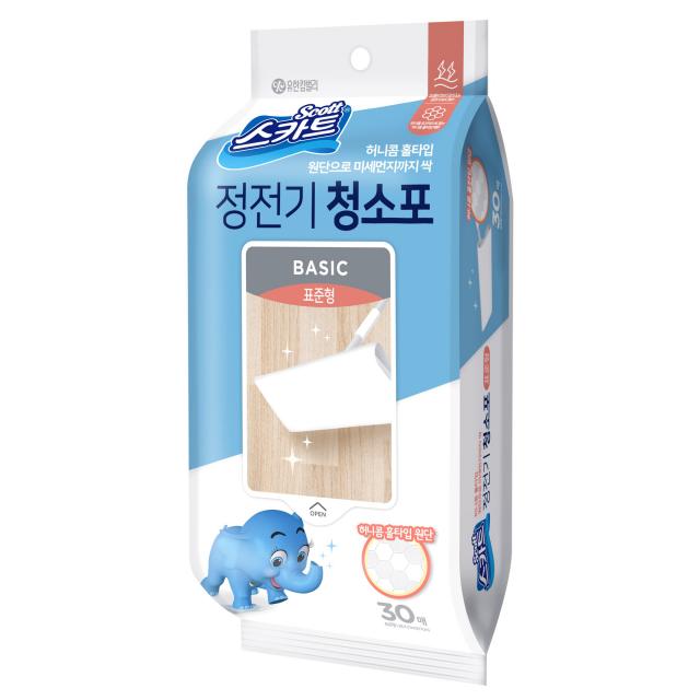 스카트 정전기청소포 베이직 표준형 30매, 1개