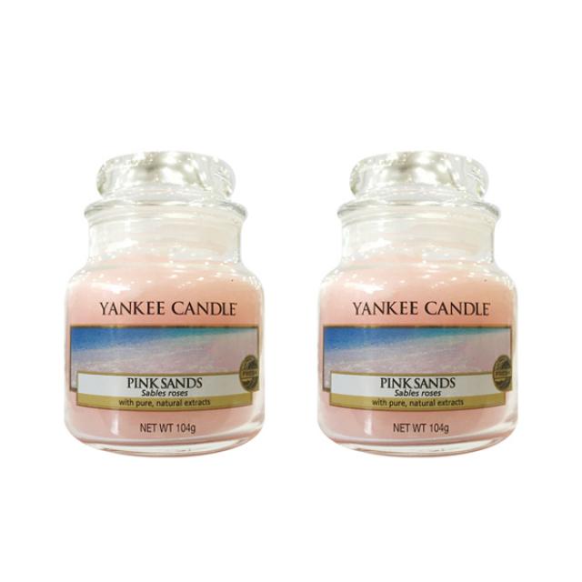 양키캔들 자캔들 소, 핑크샌드, 2개